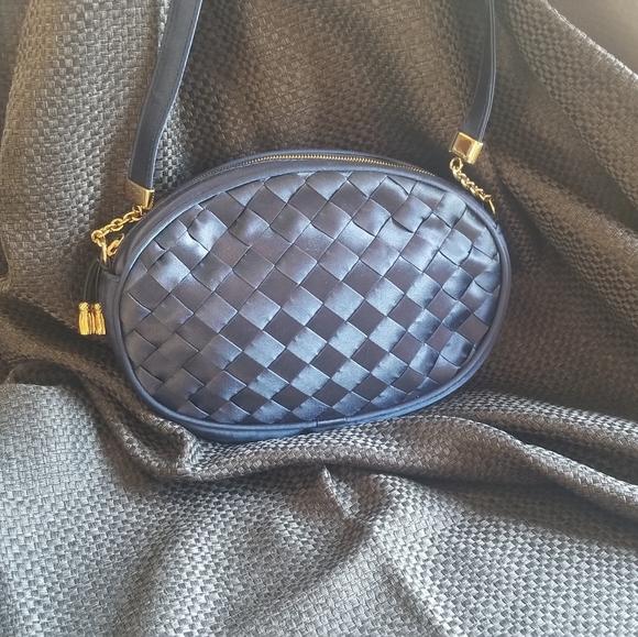 Bottega Veneta Intrecciato Satin Crossbody - Picture 4 of 16